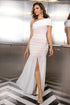 'Maelys' One-Shoulder Ruched Maxi Dress - Celes Fashion